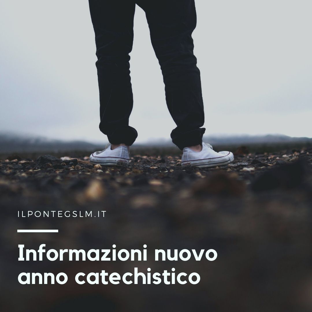informazioni nuovo anno catechistico