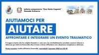 Aiutiamoci per AIUTARE: affrontare e integrare un evento traumatico 